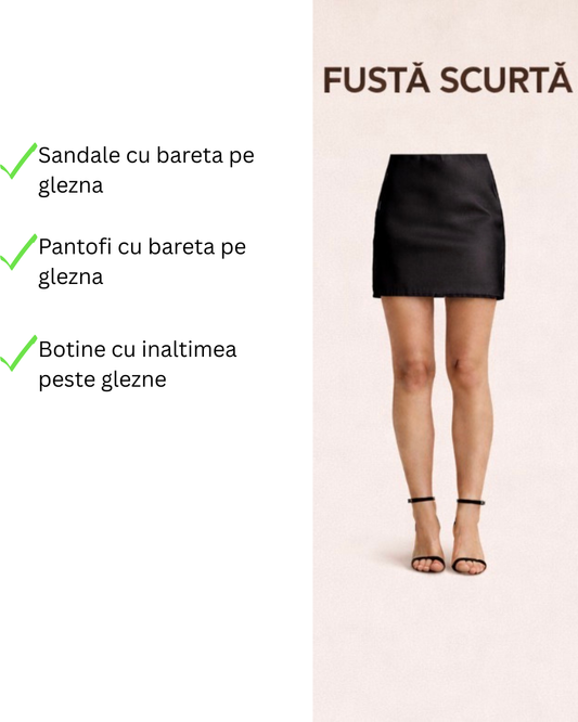 Ce pantofi se potrivesc cu fusta mini, midi sau maxi | Ghid complet de stil