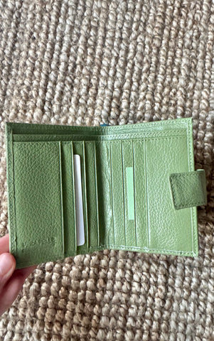 NEW Portofel Compact Verde