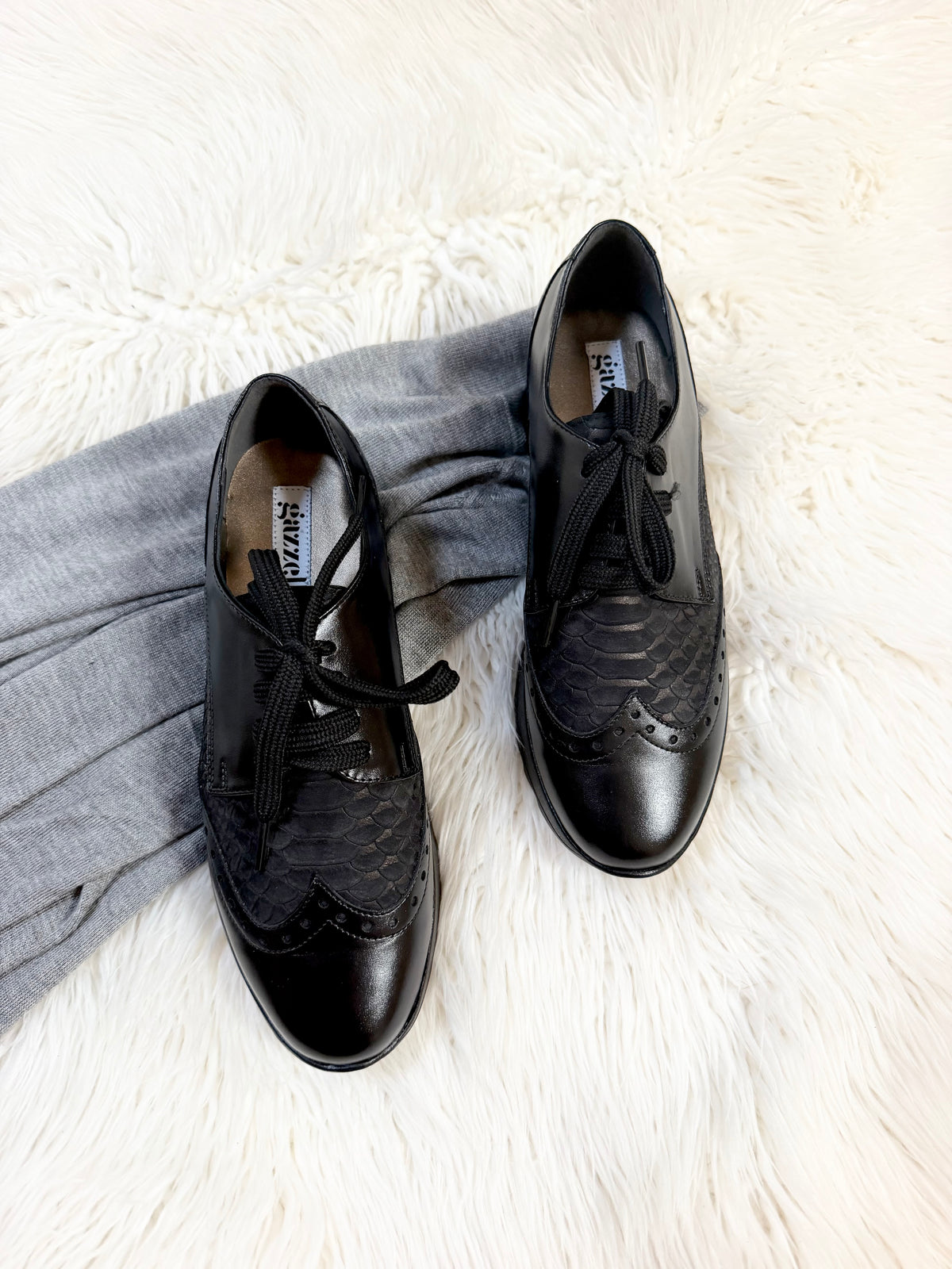 Pantofi casual cu siret Every Day Negru