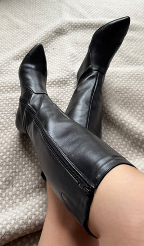 Cizme Just Perfect Negru
