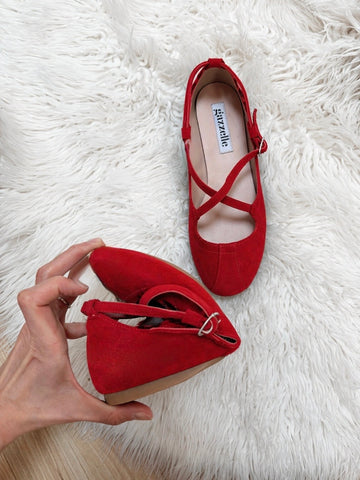 NEW Balerini So Soft Rosu