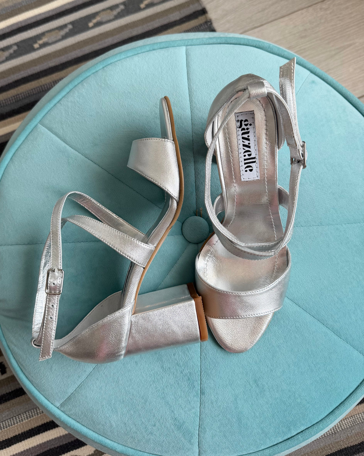 NEW Sandale Summer Love Argintiu