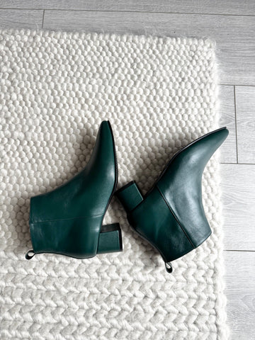 Botine Simple Verde