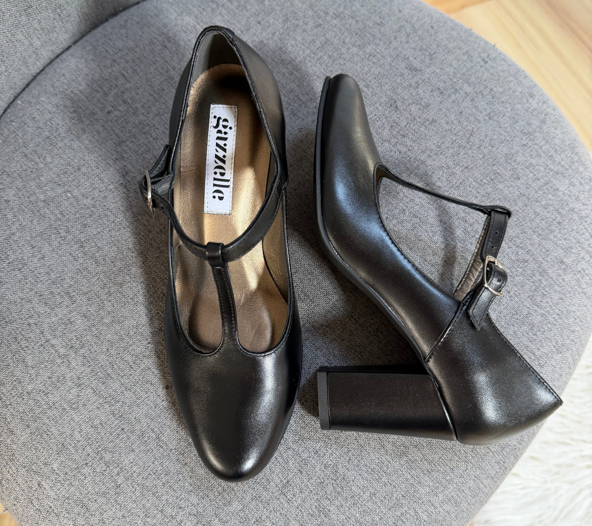 NEW Pantofi Look at Me Nude Negru