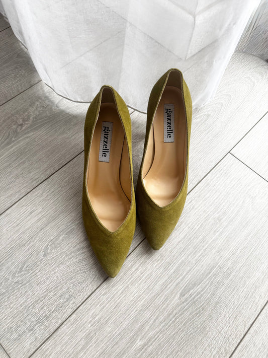 Pantofi Don't Play with Me Verde Oliv