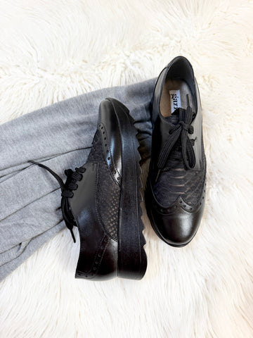 Pantofi casual cu siret Every Day Negru