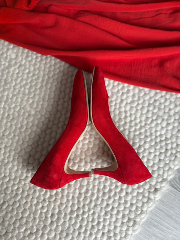 Pantofi Still Here Rosu