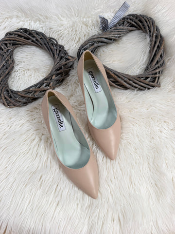 Pantofi Pleasure Bej