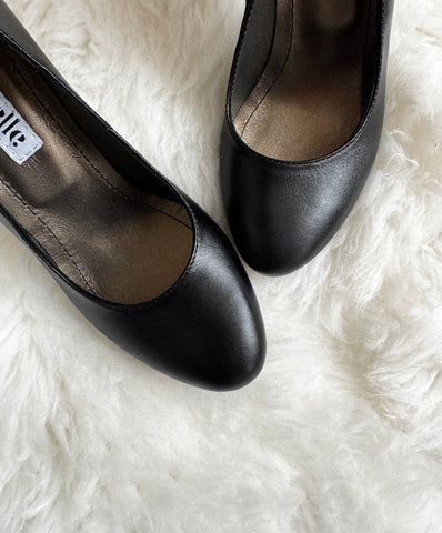 Pantofi Shine Negru