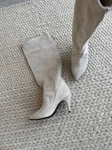 Cizme Walk Like a Model Crem