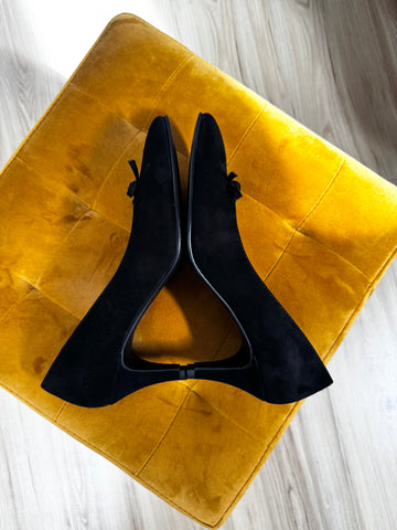 Pantofi Little Bow Negru