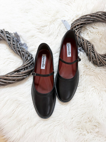 Pantofi casual Mary Jane Negru