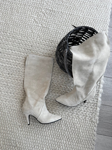 Cizme Walk Like a Model Crem