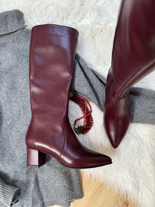 Cizme Perfect Sky Burgundy