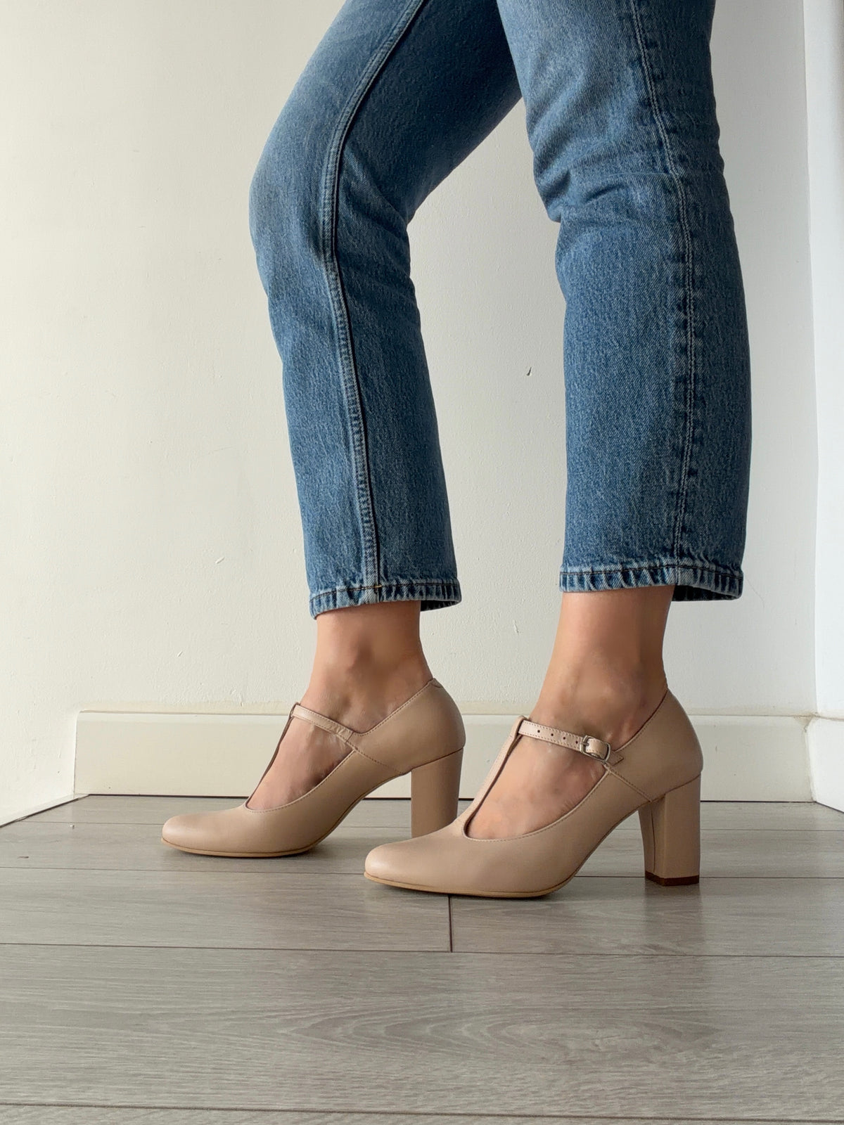 NEW Pantofi Look at Me Nude