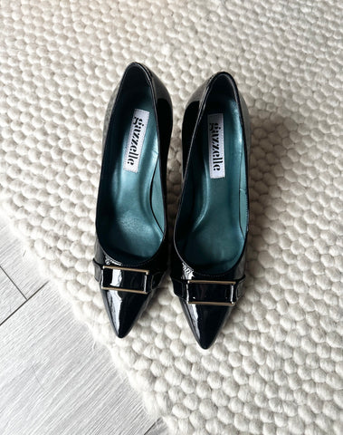 Pantofi Style Me Up Negru Lac