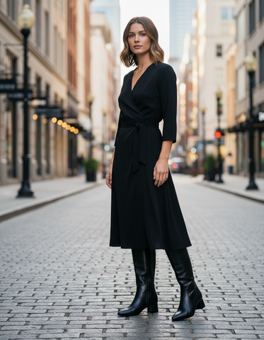 Cizme Perfect Sky Negru 2