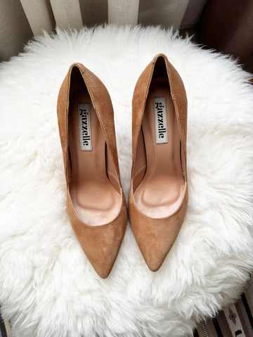 Pantofi Too High Camel