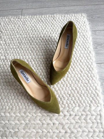Pantofi Don't Play with Me Verde Oliv