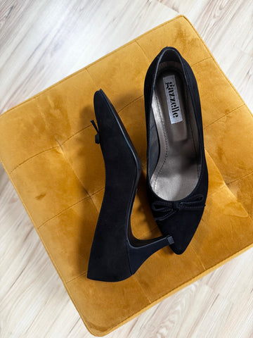 Pantofi Little Bow Negru