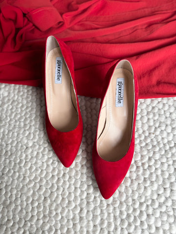 Pantofi Still Here Rosu