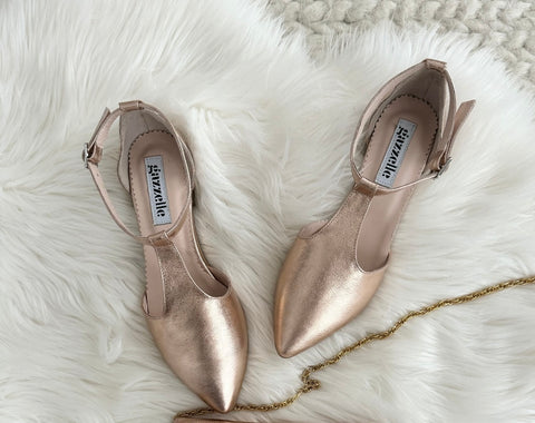 Balerini Perfect Fit Auriu Rose