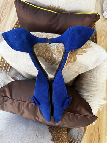 Pantofi Smile and Love Albastru Royal