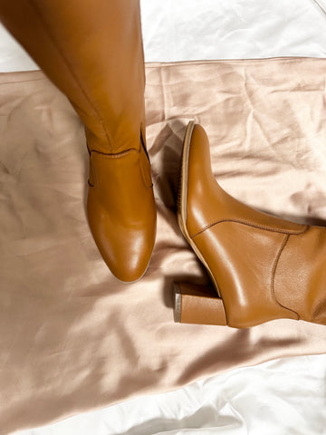 Cizme Super City Camel