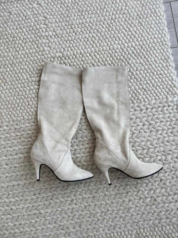 Cizme Walk Like a Model Crem