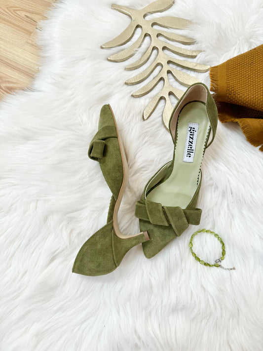Pantofi Smile and Love Oliv