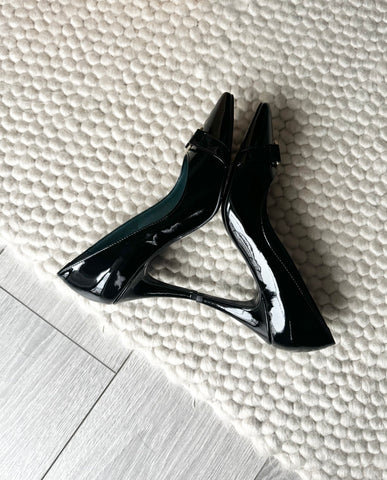 Pantofi Style Me Up Negru Lac