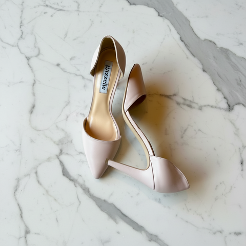 Pantofi Spring is Here Nude