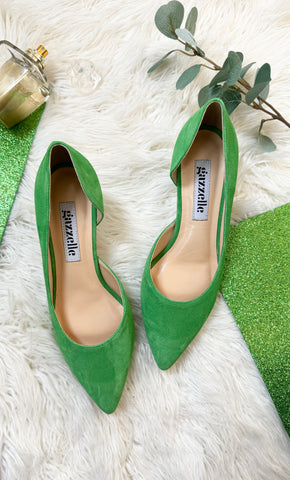 Pantofi Sexy By Day Verde