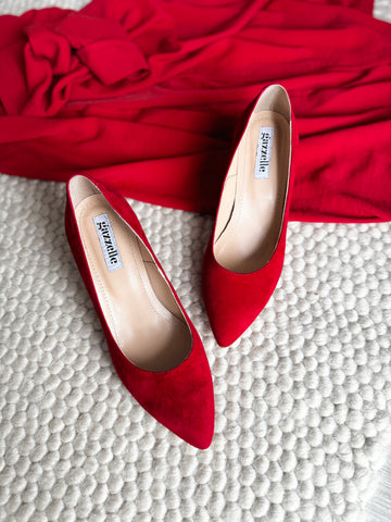 Pantofi Still Here Rosu