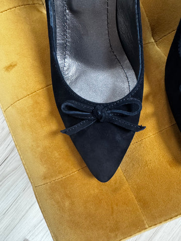 Pantofi Little Bow Negru