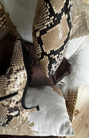 Botine Simple Sarpe Mustar