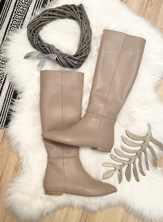 Cizme Sexy Winter Bej