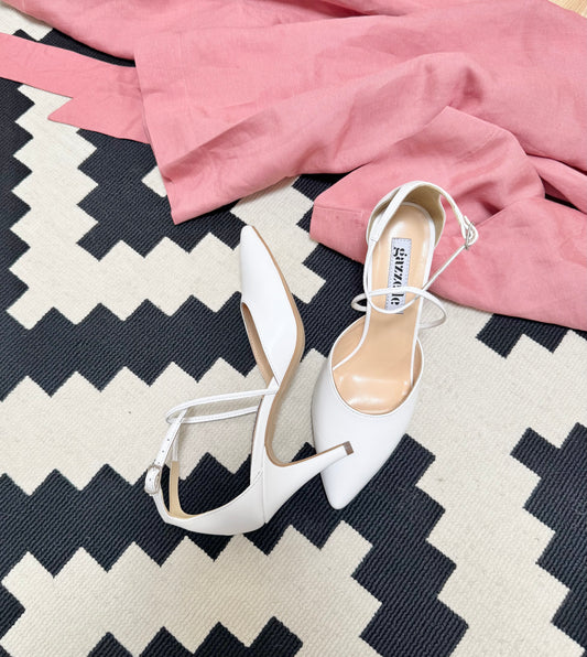 Pantofi Playful Mood Alb