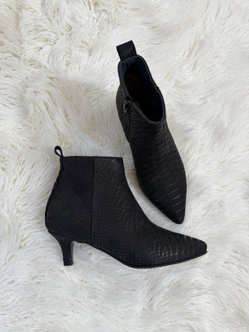 Botine Simple Sarpe Negru (piele editie limitata)