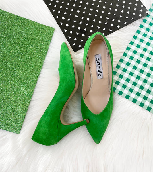 Pantofi Don't Play with Me Verde