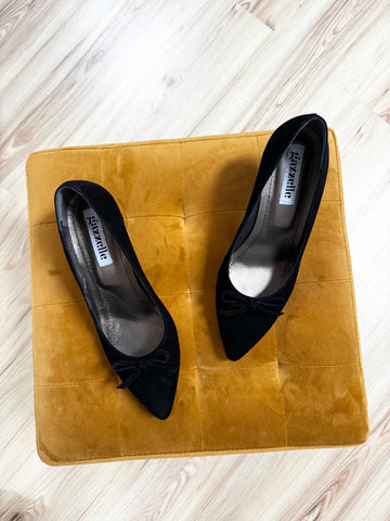 Pantofi Little Bow Negru