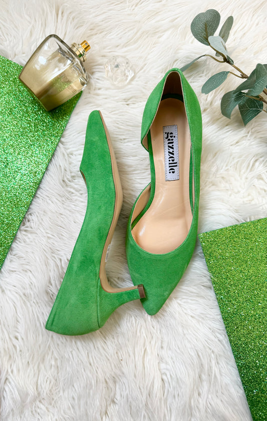 Pantofi Sexy By Day Verde