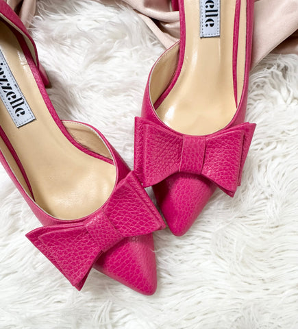Pantofi With The Bow Roz Intens