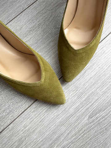 Pantofi Don't Play with Me Verde Oliv
