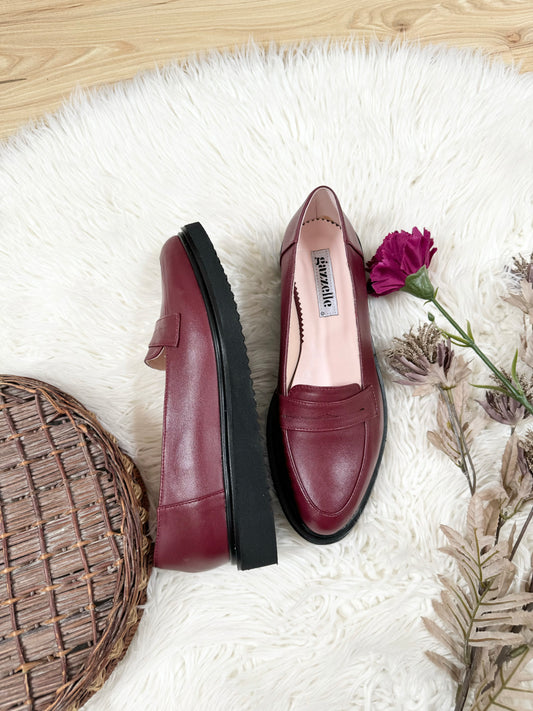 Pantofi casual Spring and Fall Marsala