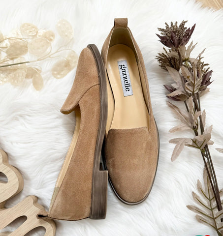 Mocasini, camel, marimea 35