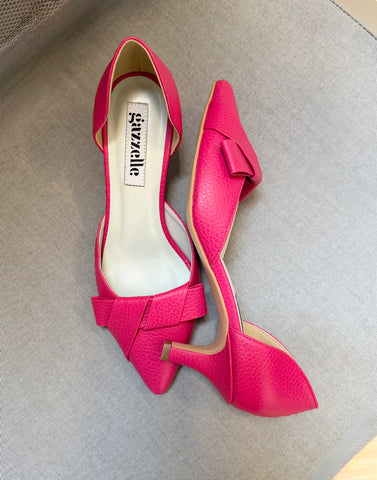 Pantofi, roz intens, toc de 5cm, marimea 37