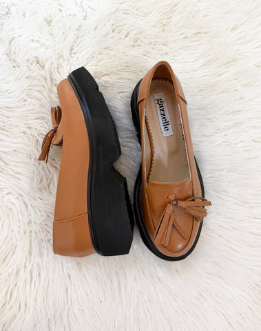 Pantofi casual, camel, marimea 36