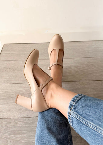 NEW Pantofi Look at Me Nude