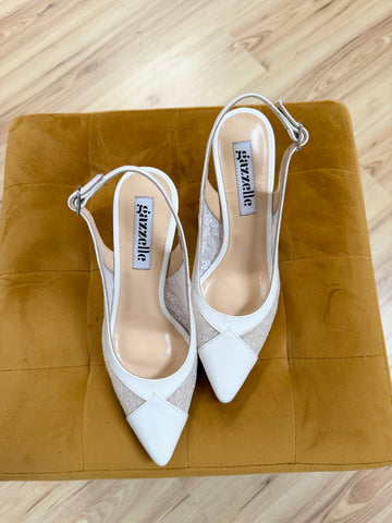 NEW Pantofi Moon and Back Alb